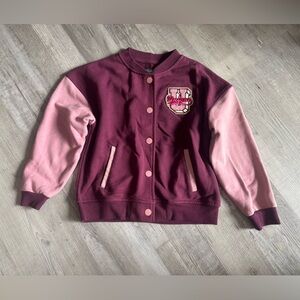 Garanimals Pink and Purple Varsity Jacket for Kids